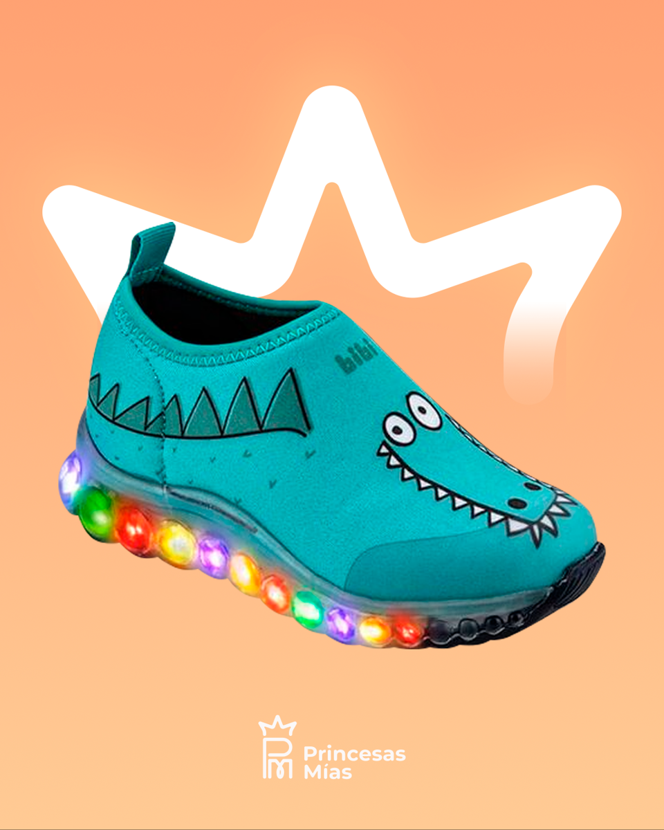 Tenis Bibi Roller Dino LED 1079267