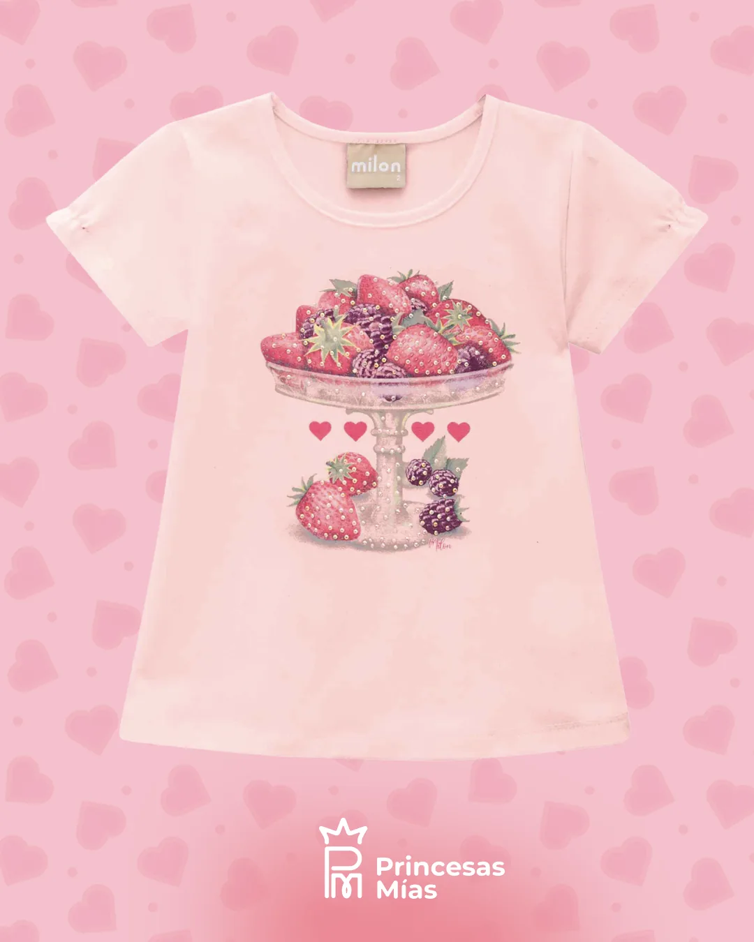 REMERA FRUTILLA 13175