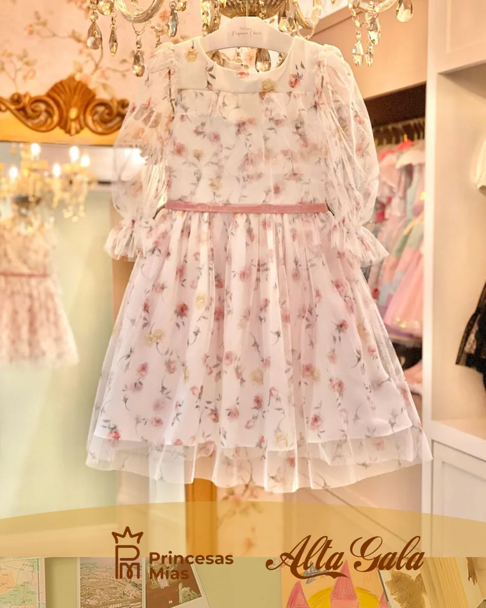 Vestido Floral Encantado Petit Cherie 22202