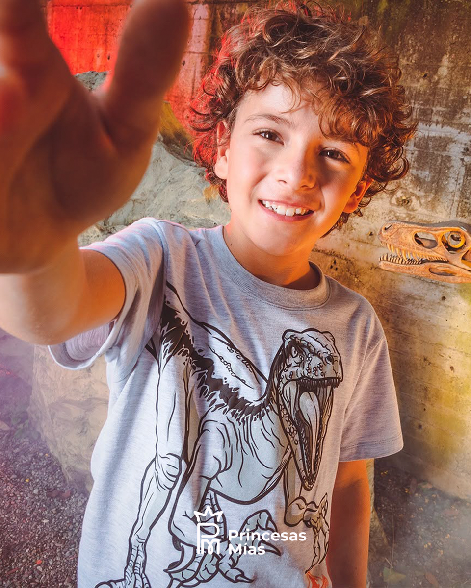 Remera Infantil Jurassic World – Dinosaurio Salvaje 233916