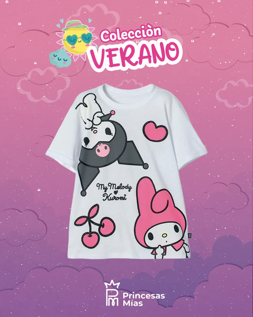Camiseta de My Melody & Kuromi 238469