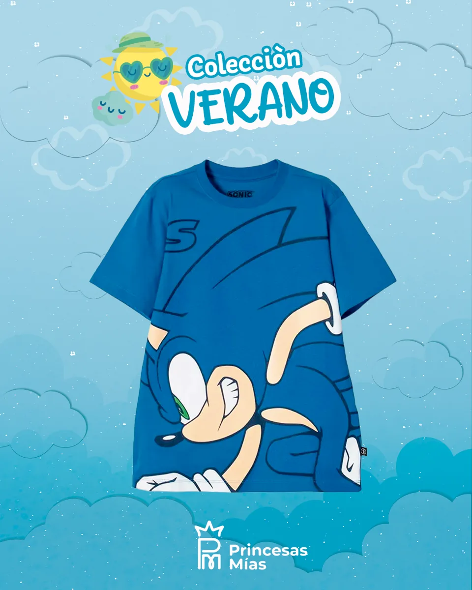 CAMISETA DE SONIC 238733