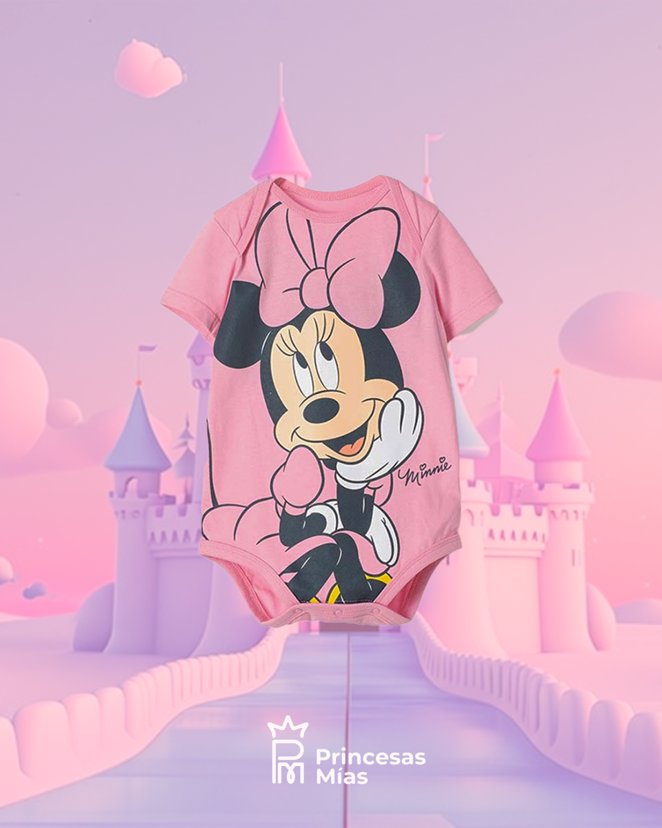 Body Bebé Minnie Mouse Rosado 91985