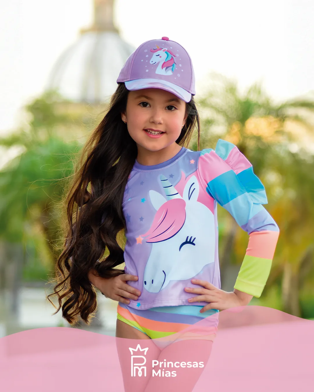 TRAJE BAÑO UNICORNIO 93115403