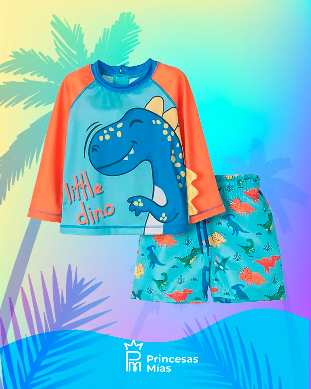 Traje de baño Little Dino (bebé/niño) 93121416