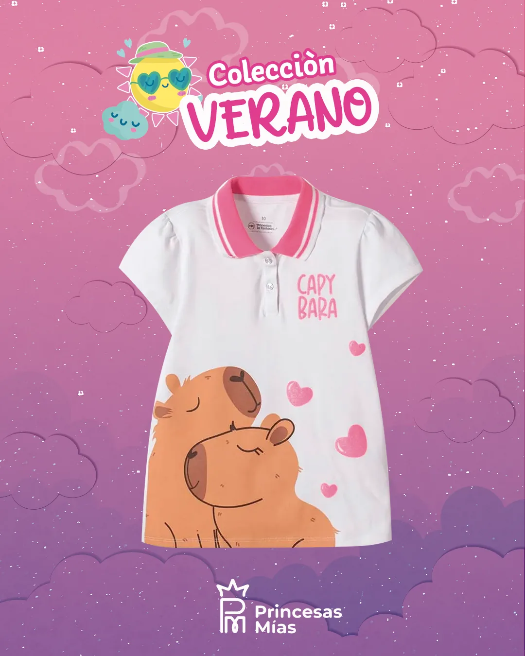 Remera C/ Cuello Capibara 93123884