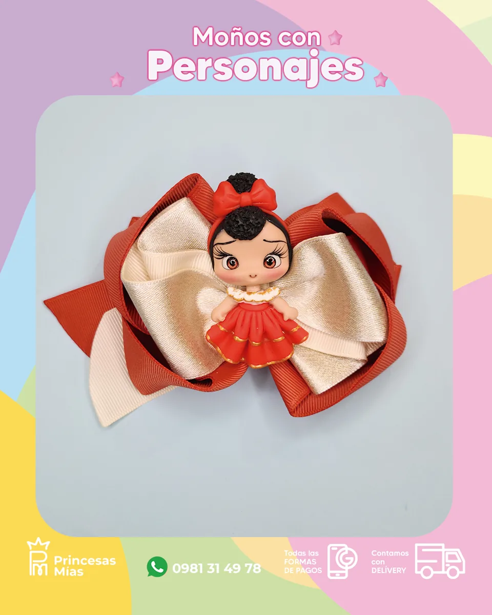 Moño  Mirabel ❤️1100-23