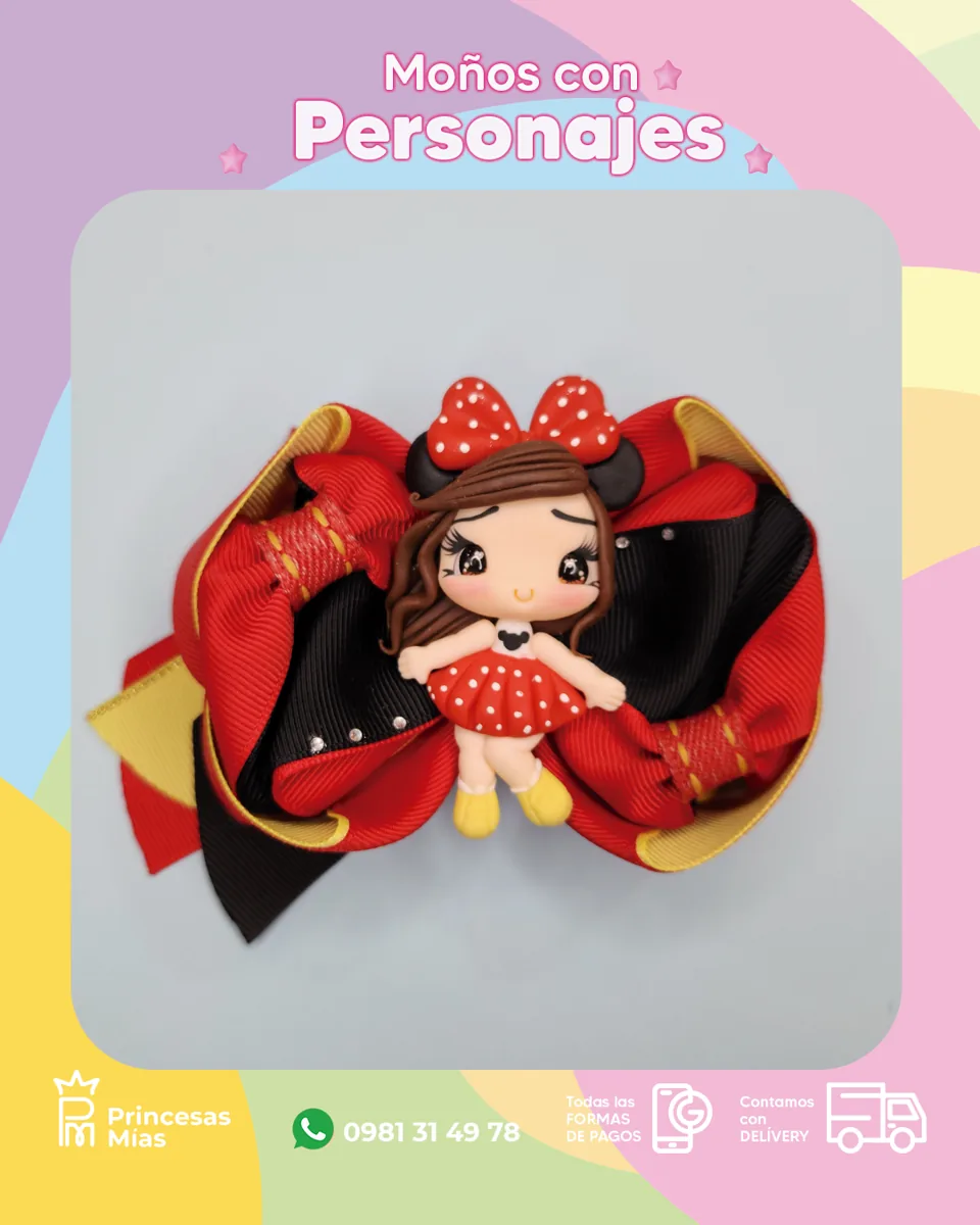 Moños Minnie 1100-10