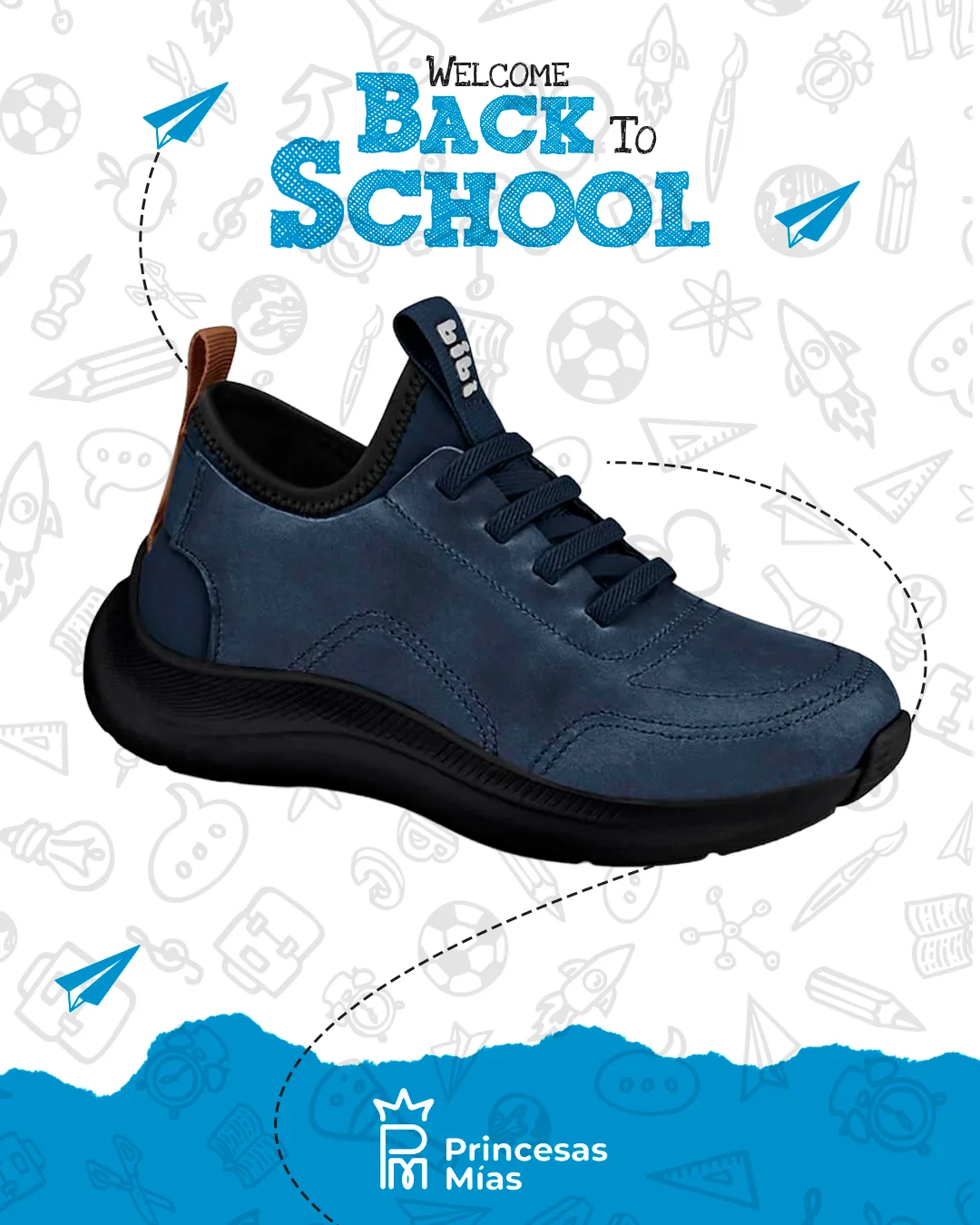 Bibi Action Casual – Azul (Ref. 1168037)