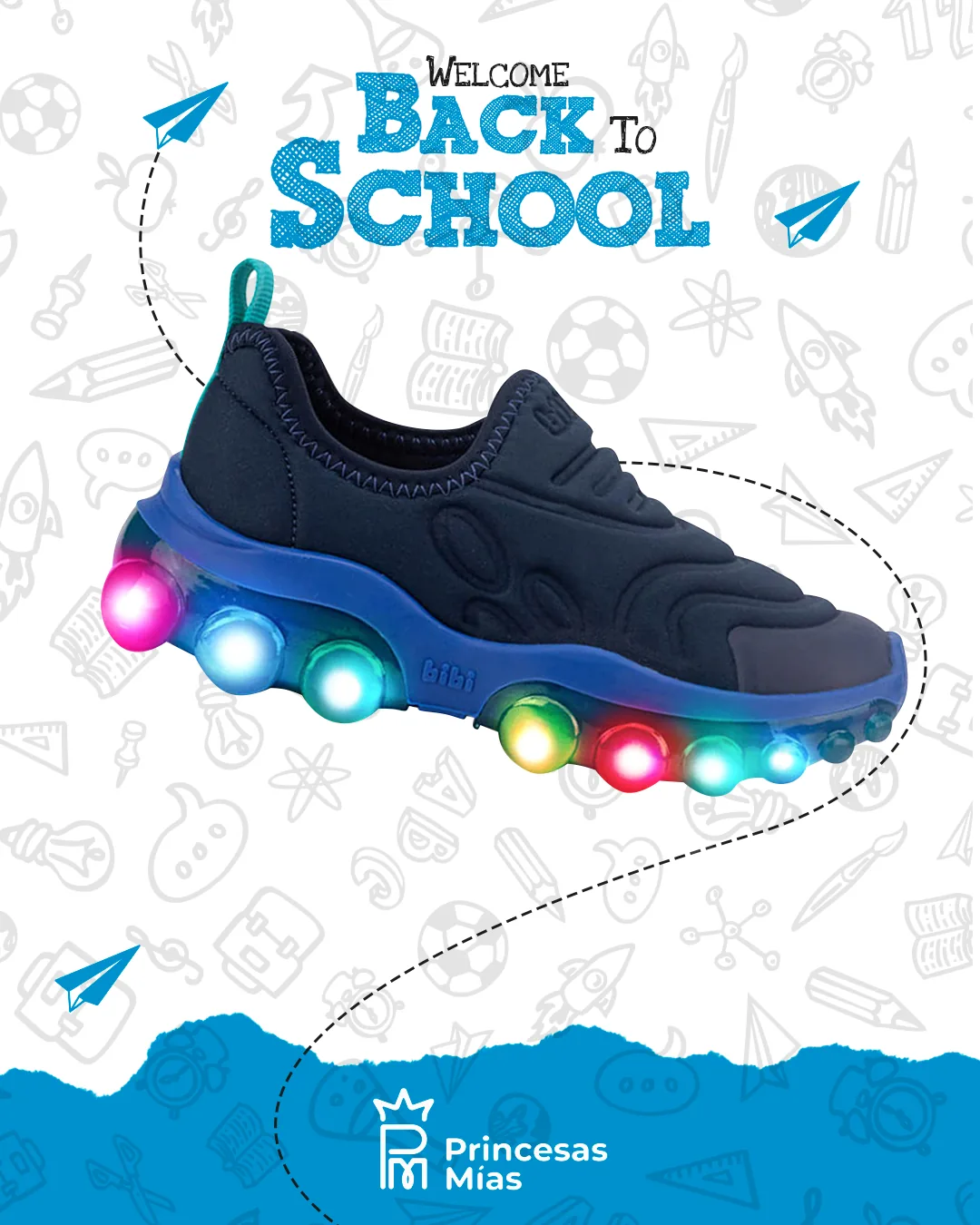 Tenis Bibi Roller Celebration Azul 1217003