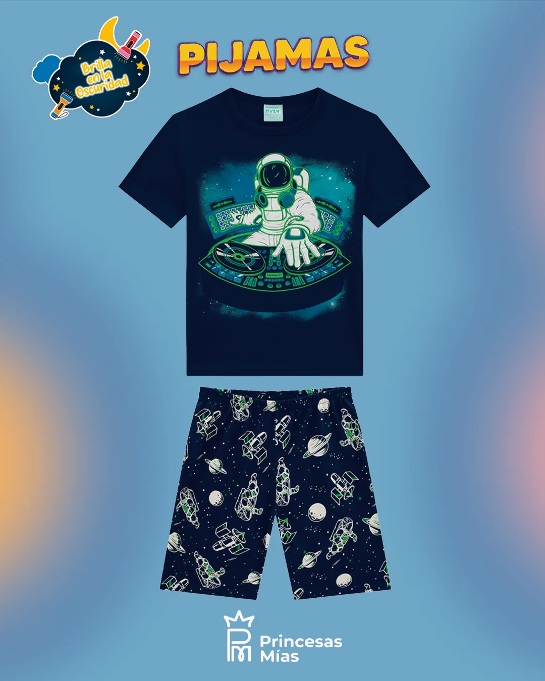 Pijama Infantil “Astronauta DJ” 111943