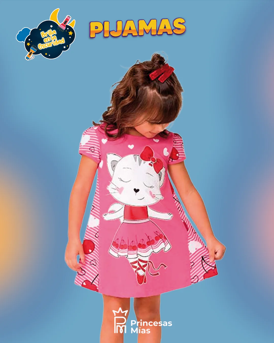 PIJAMA GATITO BAILARINA 111257