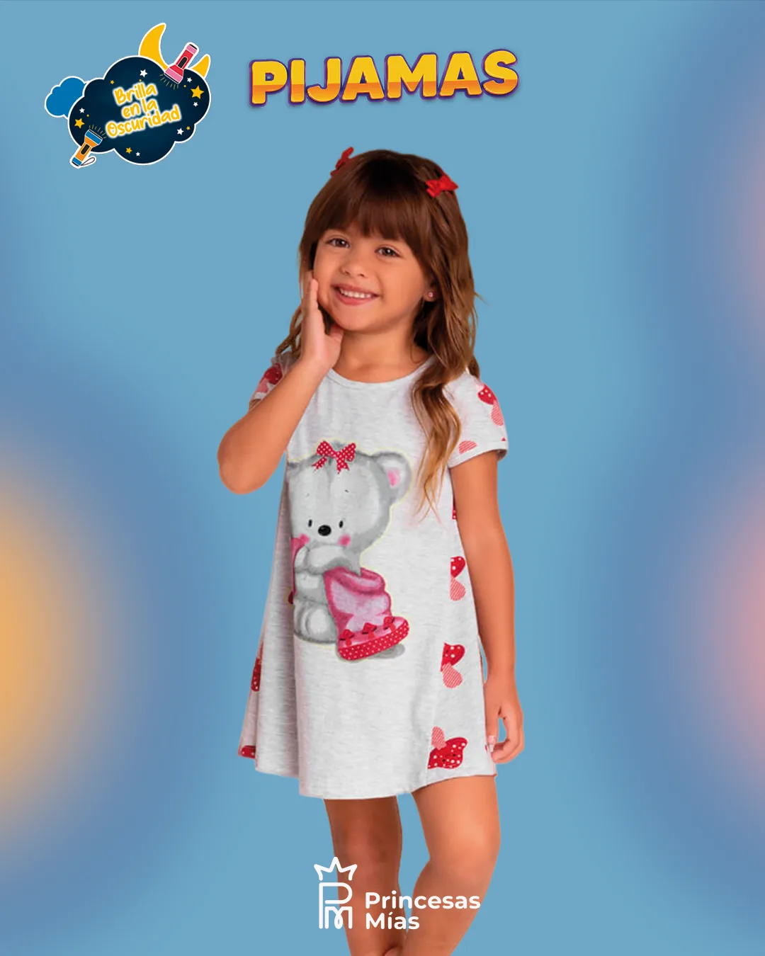 Vestido Pijama Infantil “Osita” 111910