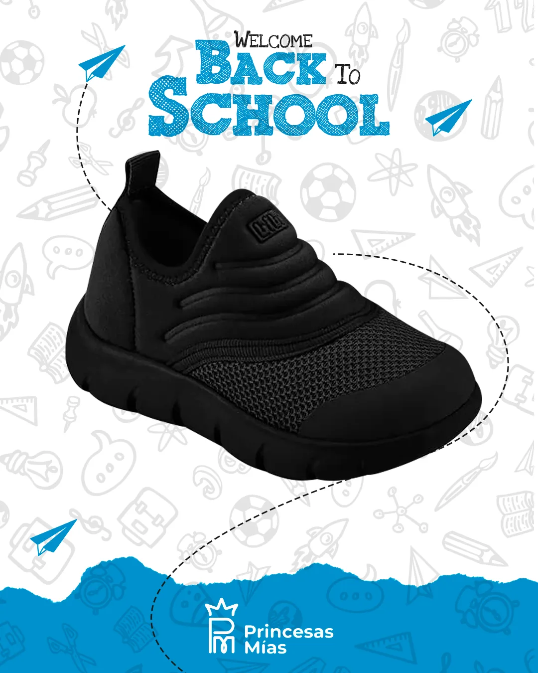 Tenis Bibi Roller Nuevo 2.0 II – Negro (Unisex) 1225020